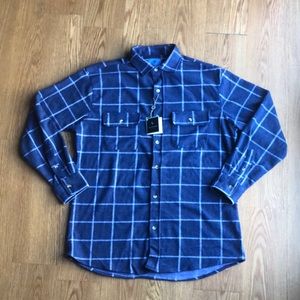 TailorByrd Super Soft Flannel, Long Sleeved Sweater Shirt